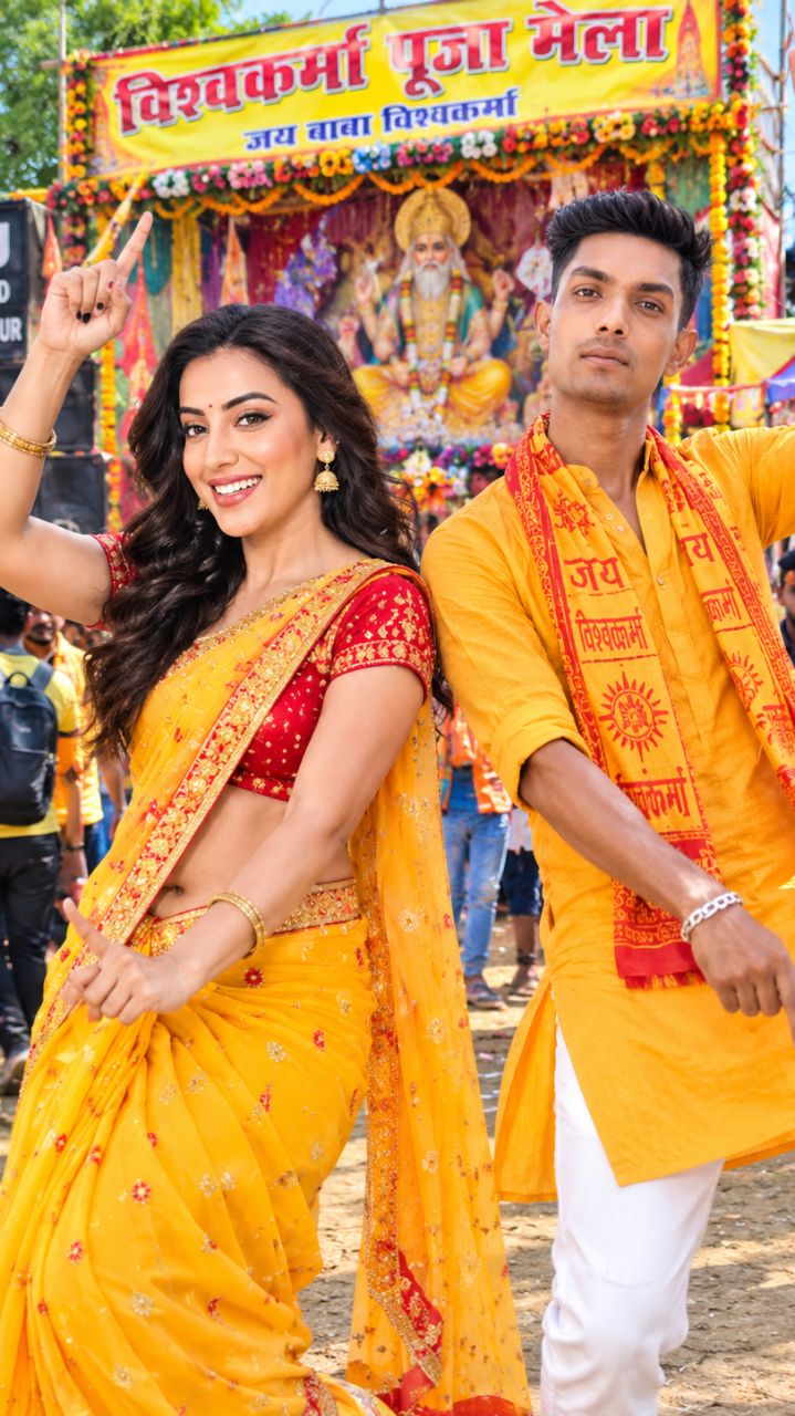 “विश्वकर्मा बाबा के मेला में धूम 💃💃