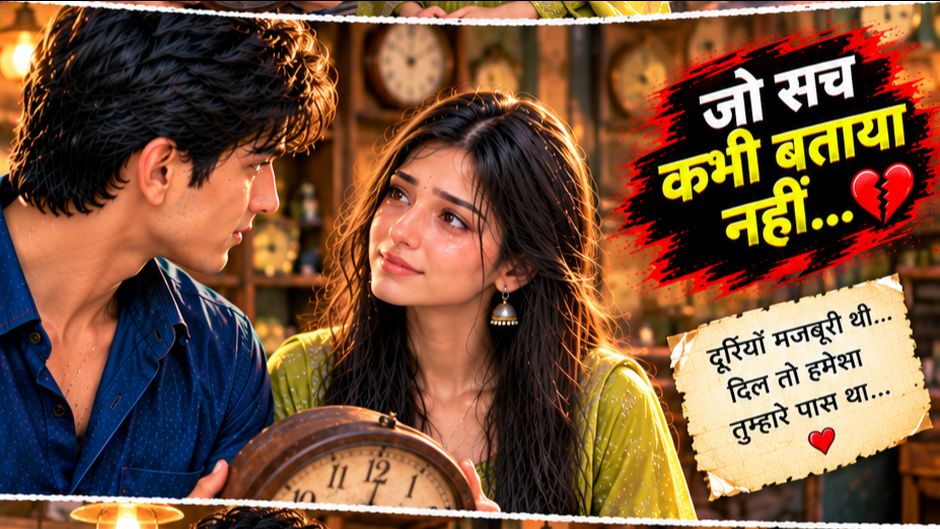वो बंद घड़ी की दुकान… और सालों बाद प्यार लौट आया ❤️🥺 | Heart Touching Love Story