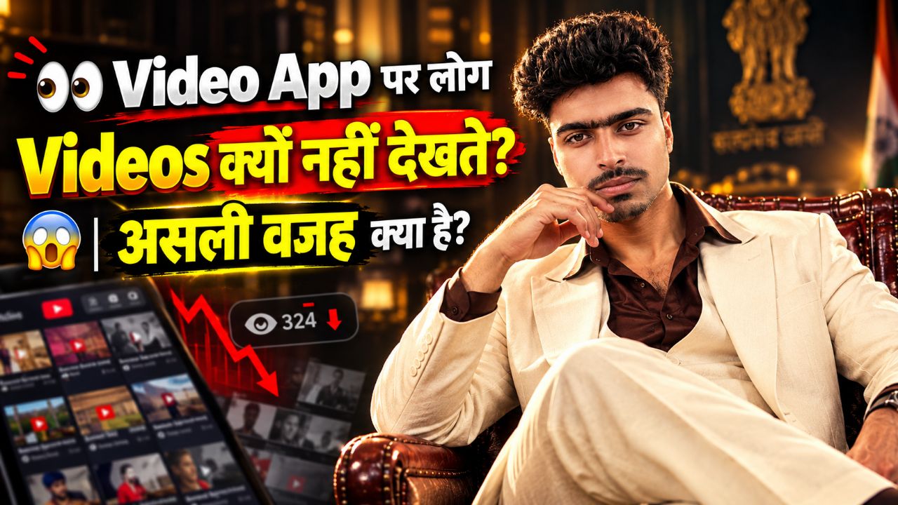 👀 Video App पर लोग Videos क्यों नहीं देखते? 😱 | असली वजह क्या है?