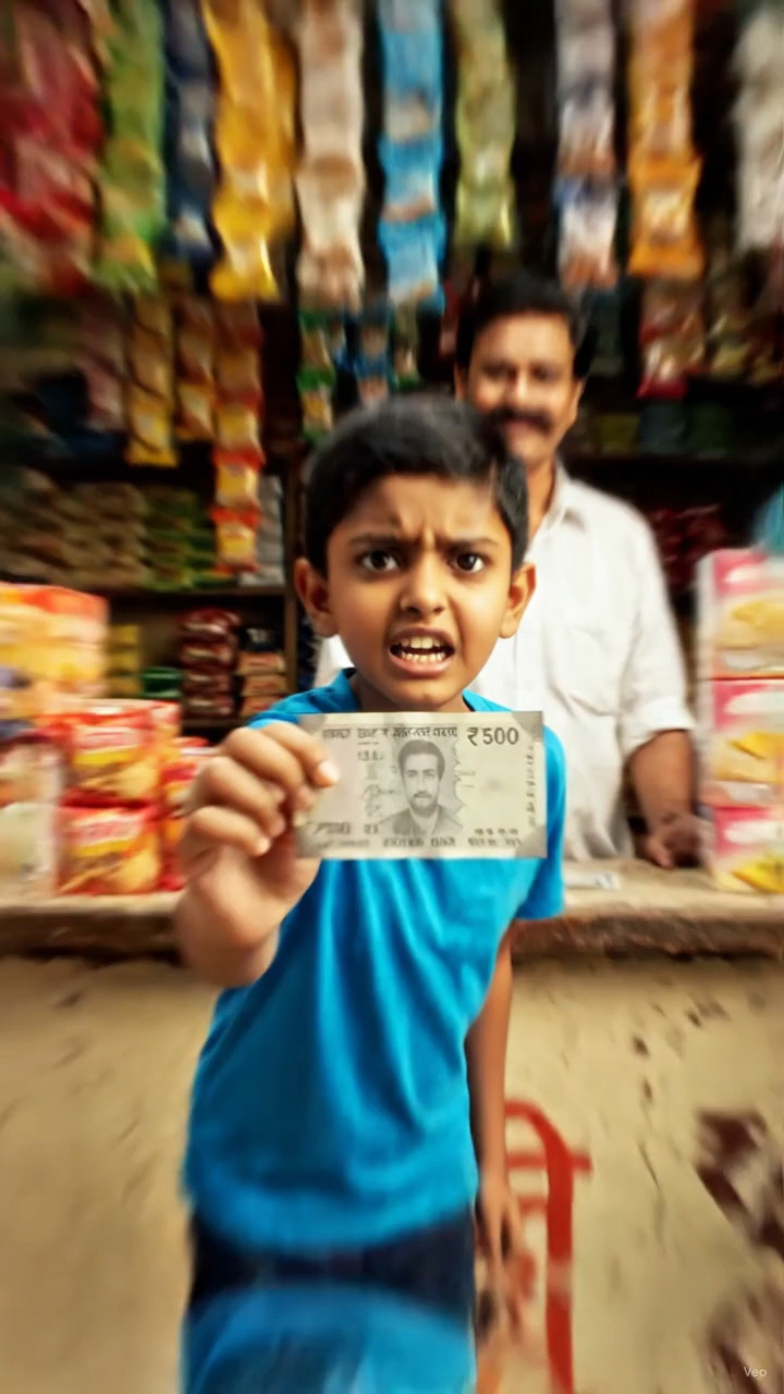 ₹490 वापस नहीं मिले… 490 टॉफियाँ पकड़ा दीं! 😂🍬💸