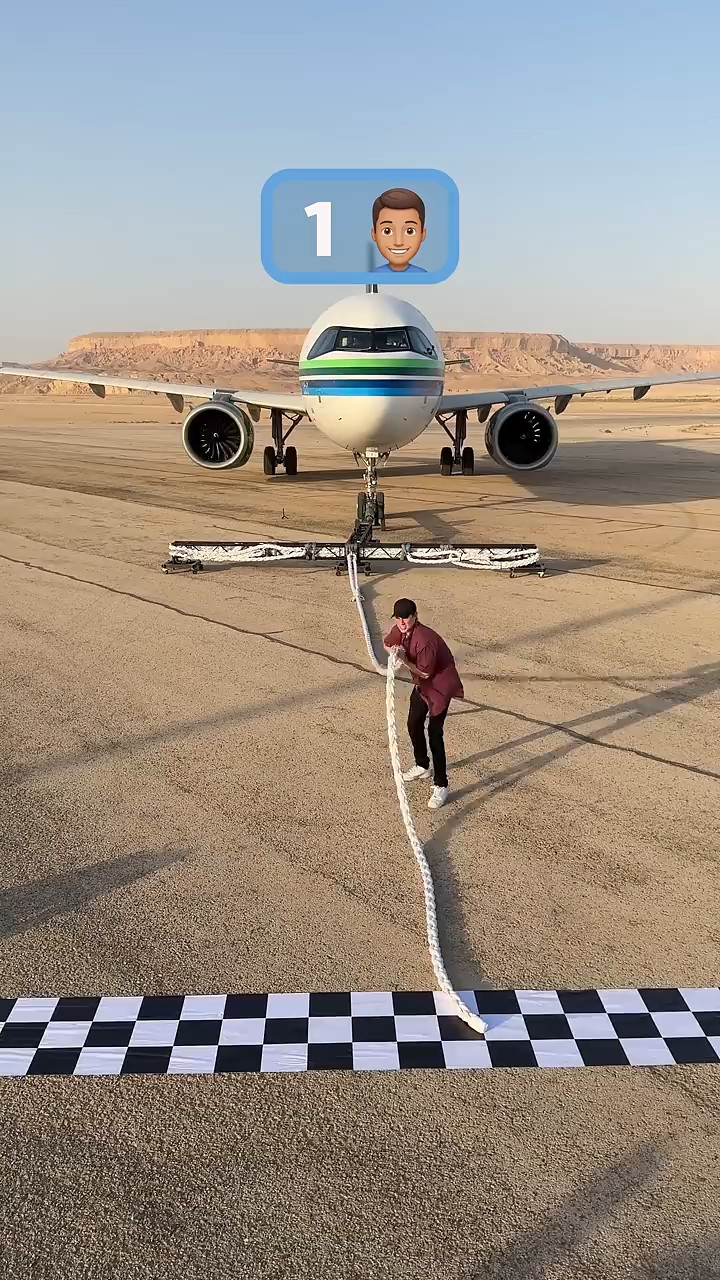 How Many People to Pull a Plane