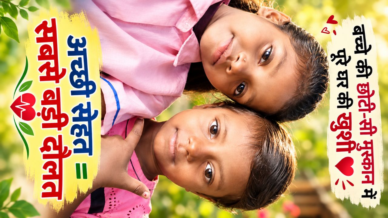 बच्चे की मुस्कान ही घर की सबसे बड़ी खुशी ❤️ | बच्चों की सेहत सबसे जरूरी