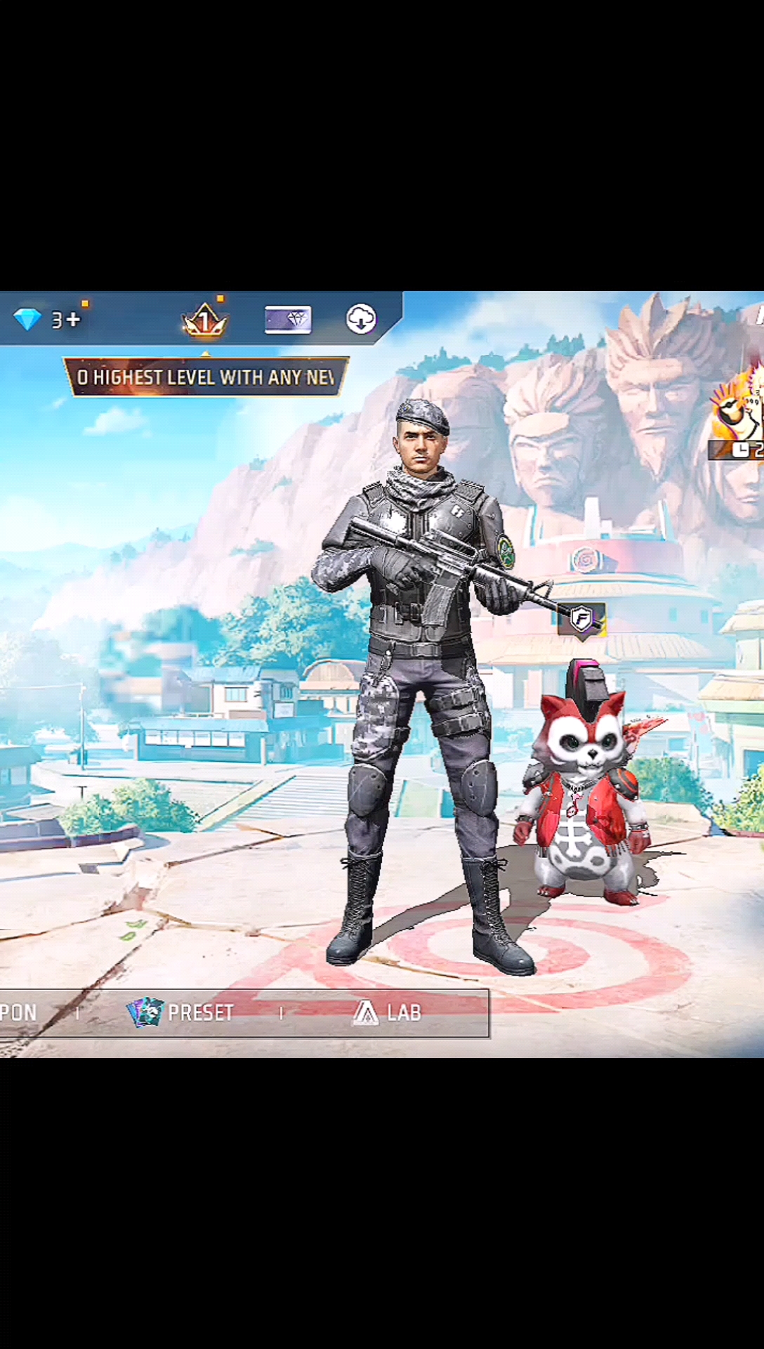 Free fire ma free ma emote kash la