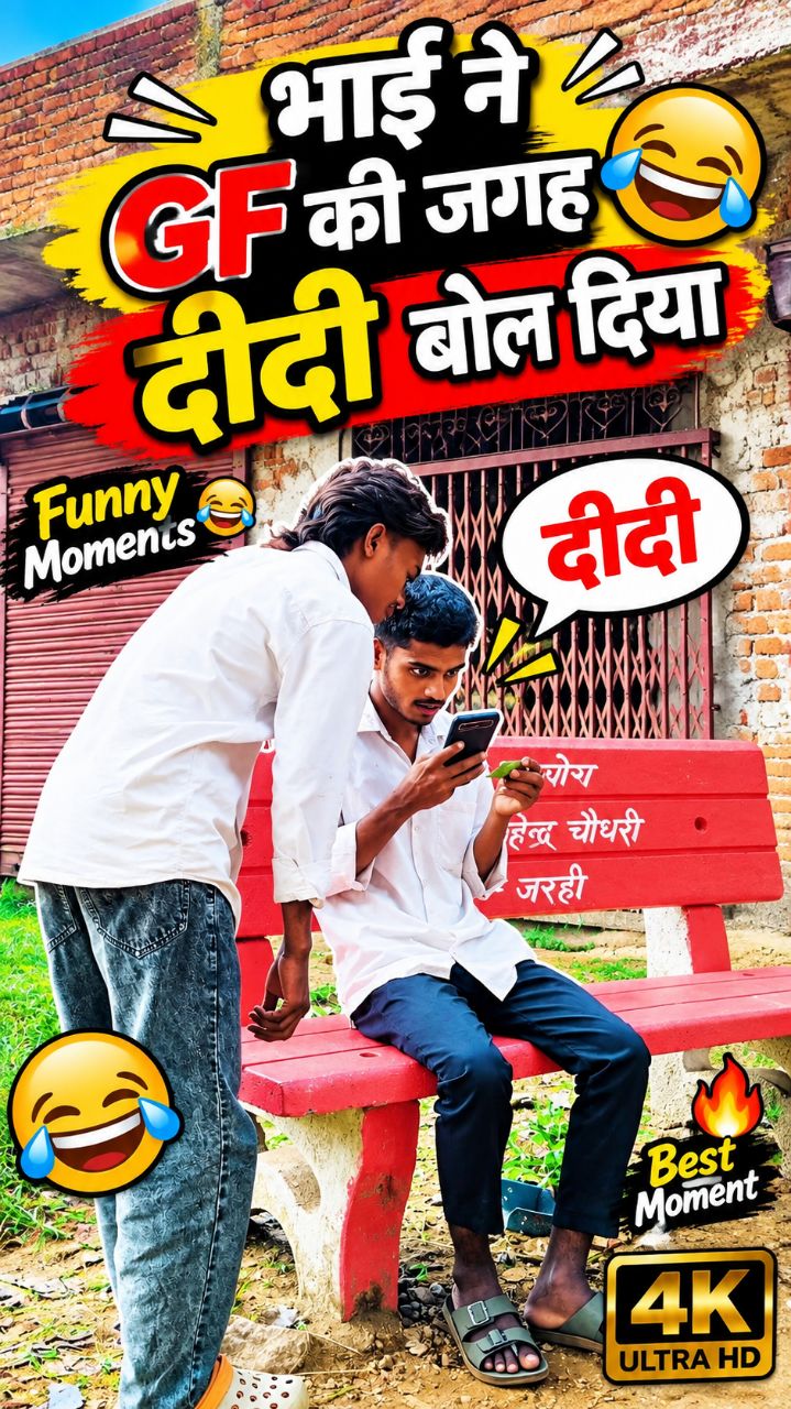 Bhai ne gf ke jagh Didi bol diya