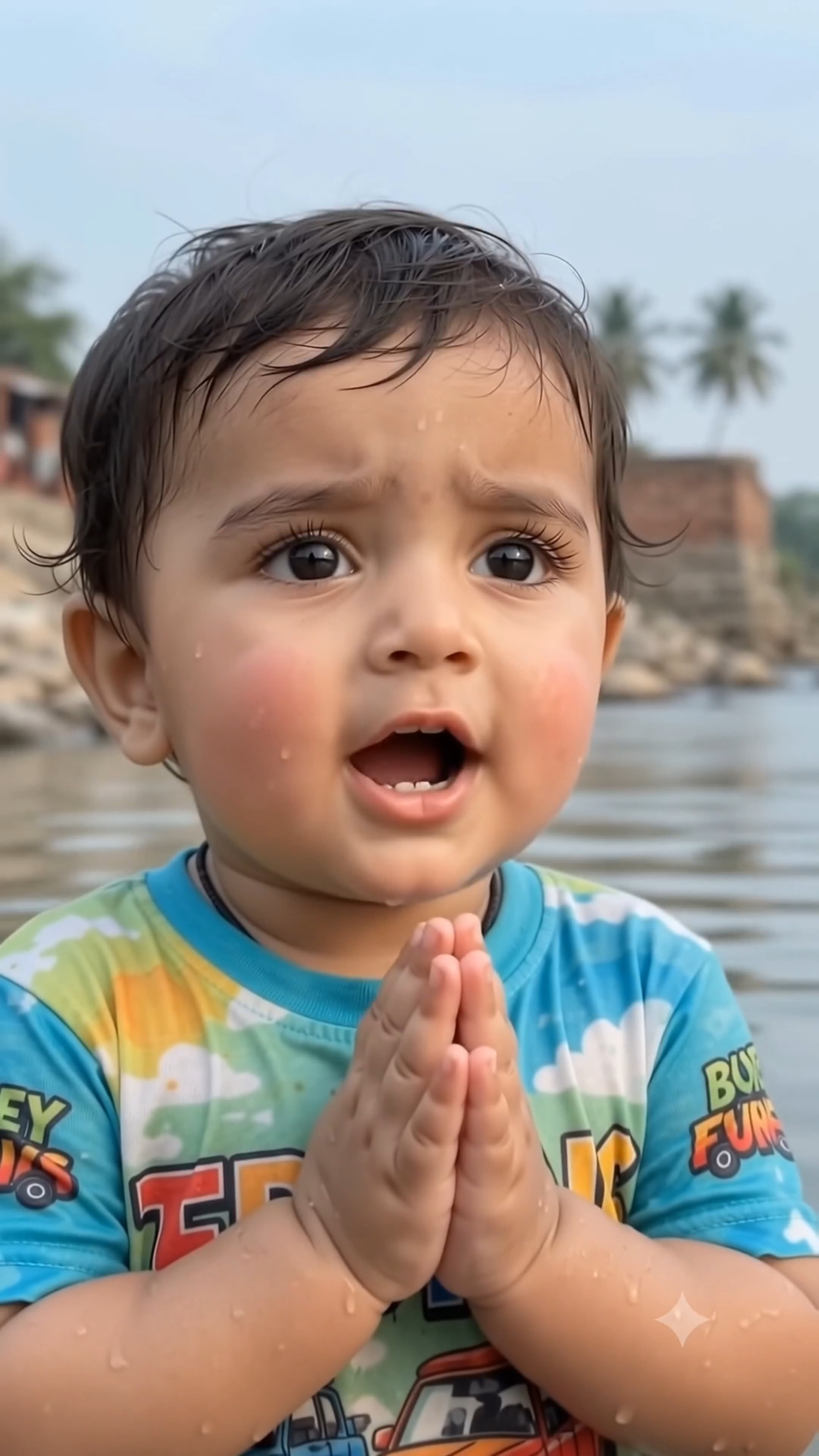Ganga maiya ❌ ganga chachi ✔️😂 #viral