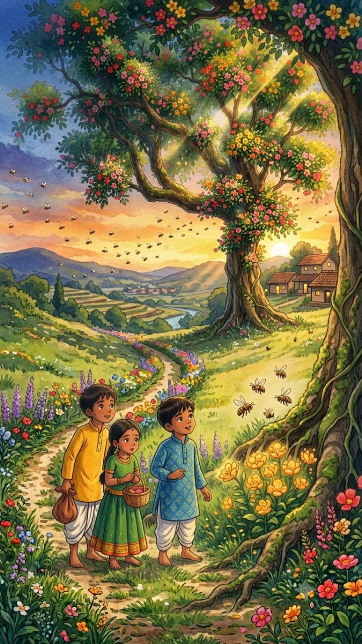 Shehad Ki Khushboo Wala Ped 🌳🐝 | Bachpan Ki Yaadein