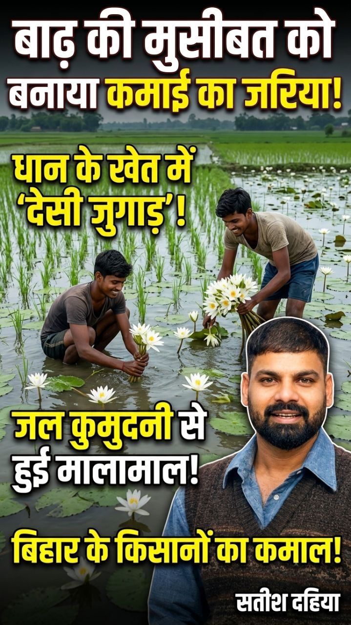 बाढ़ के पानी से दो किसान भाइयों ने ऐसे बदली अपनी किस्मत! 🌾🌊
​#Bihar #FarmersJugad