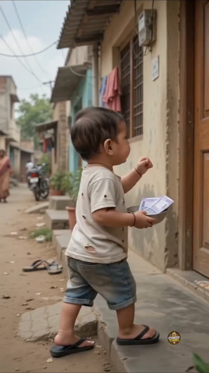 ​"Line marte marte is line me aa gaya! 😂💔 | Cute Baby Comedy"