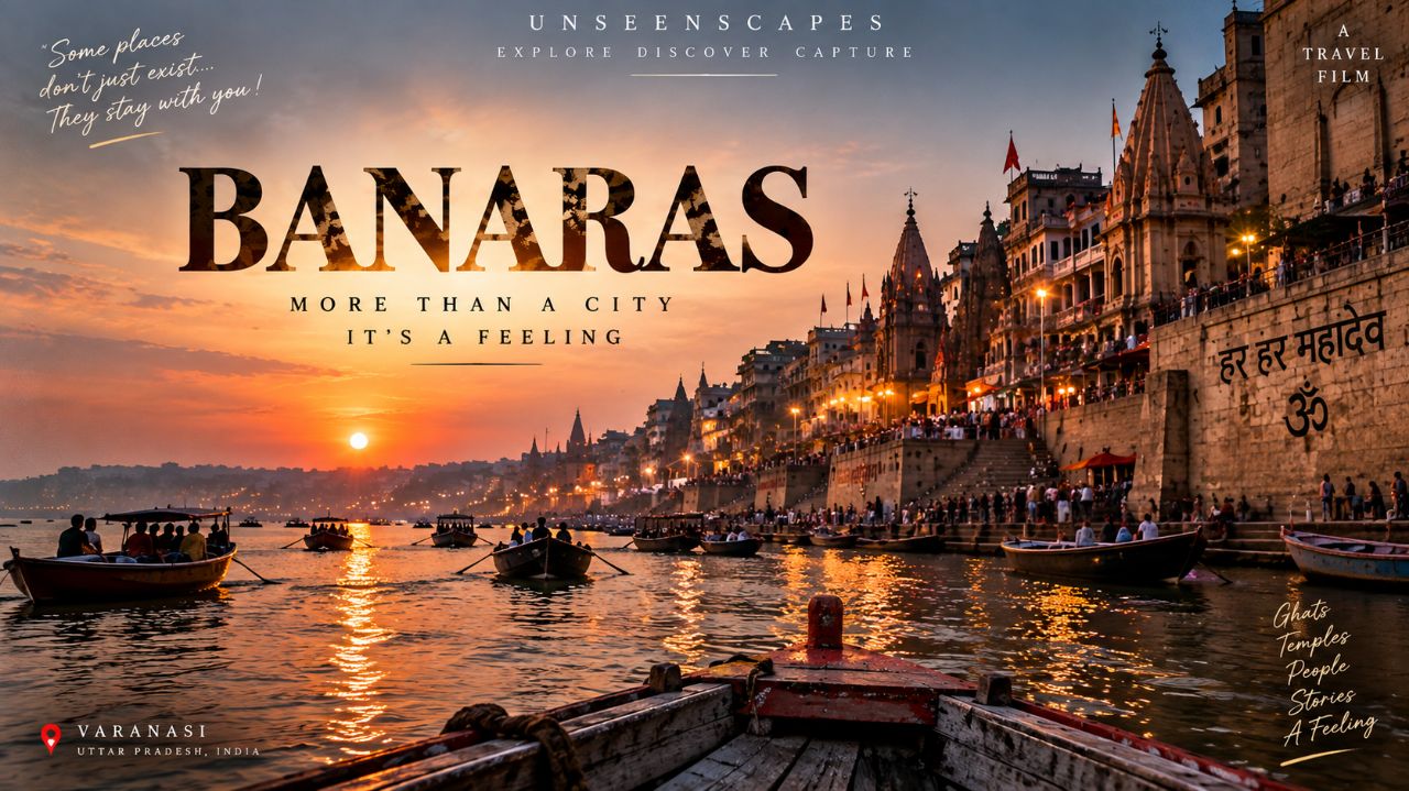 BANARAS — Aisa Shehar Jo Sirf Dekha Nahi, Mehsoos Kiya Jaata Hai 🔱 | Varanasi | UnseenScapes
