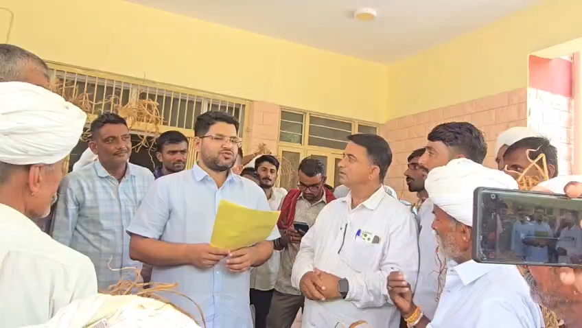 RLP नेता मगाराम बेनीवाल ने उठाया चारे-पानी के संकट का मुद्दा