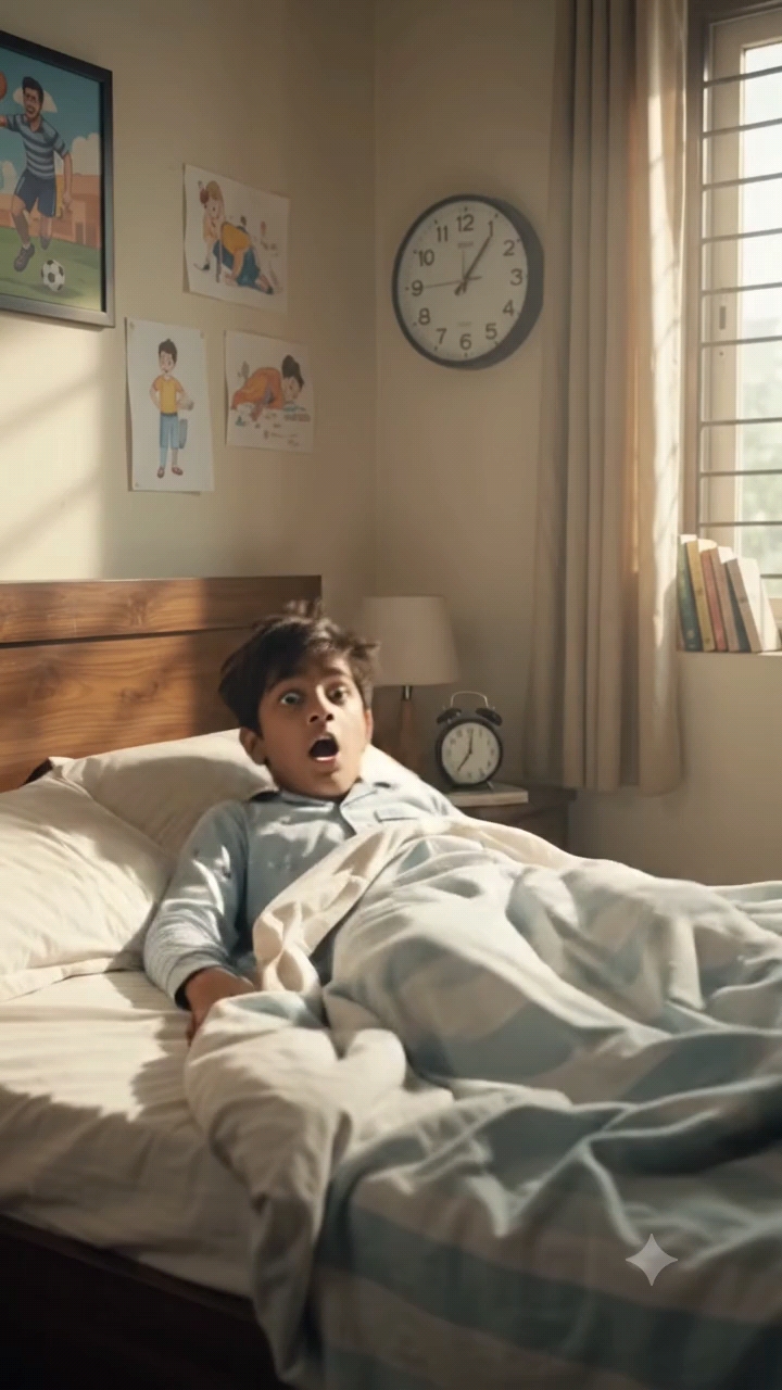 संडे को 6 बजे Alarm बजा… भाई की हालत खराब! 😂⏰🛏️