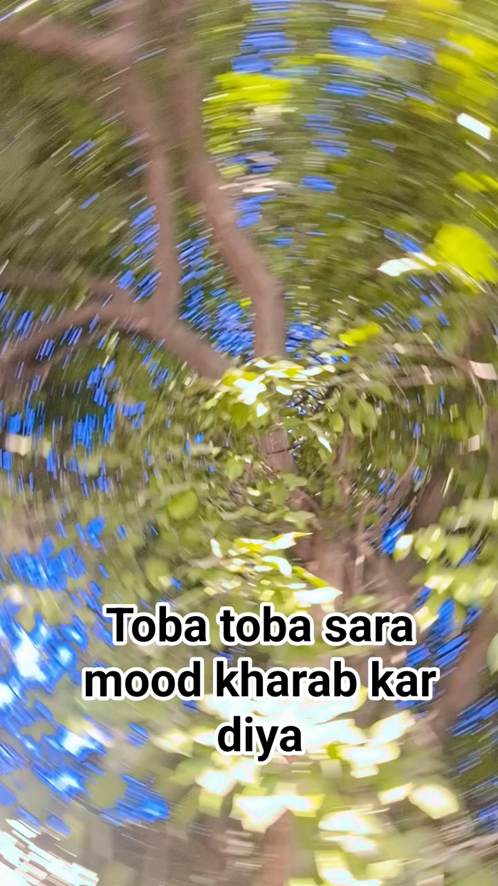 Toba toba sara mood kharab kar diya