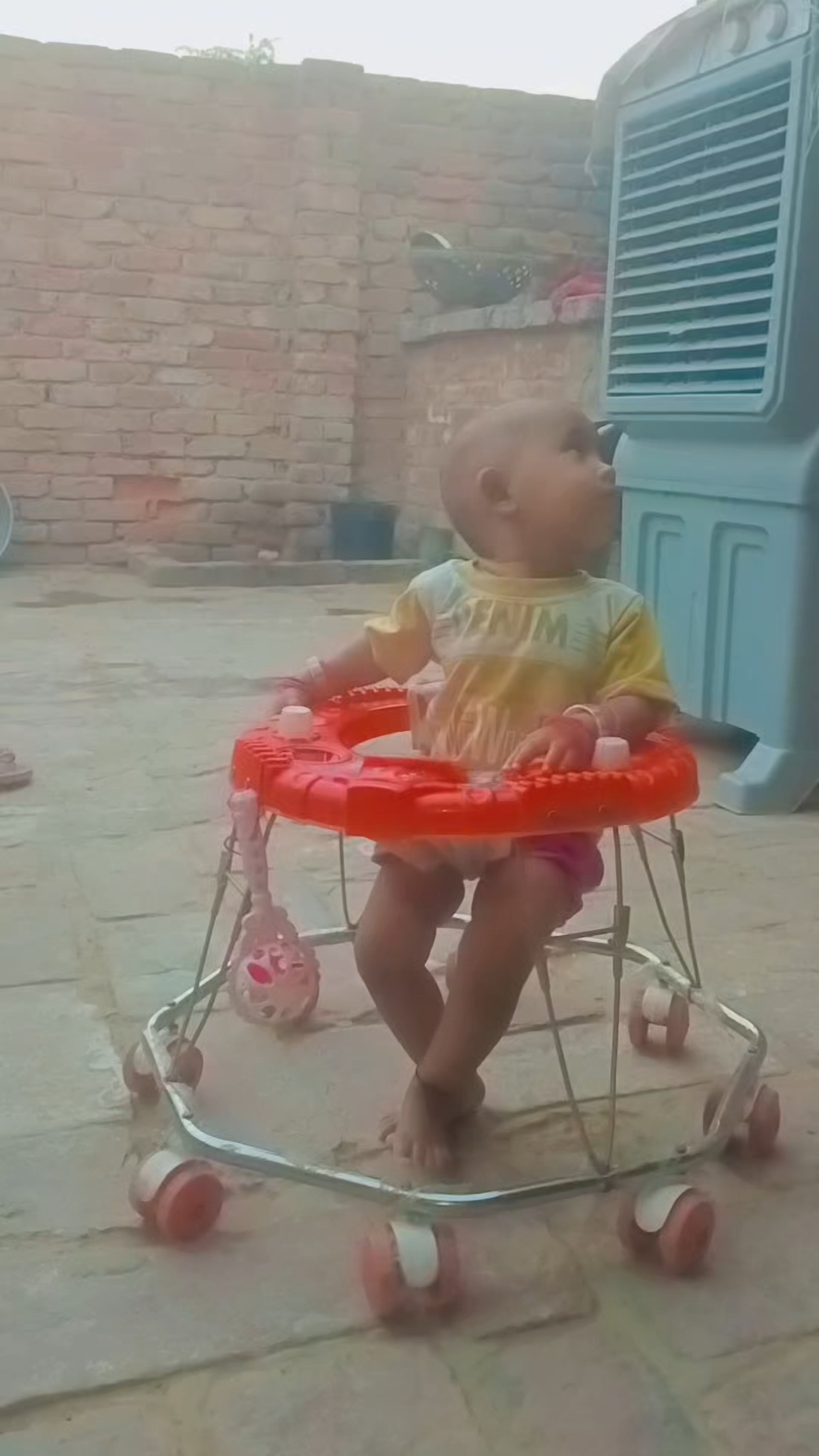 Chhan Chhan Karti Nanhi Pari Baby Walker par Masti Karte Hue