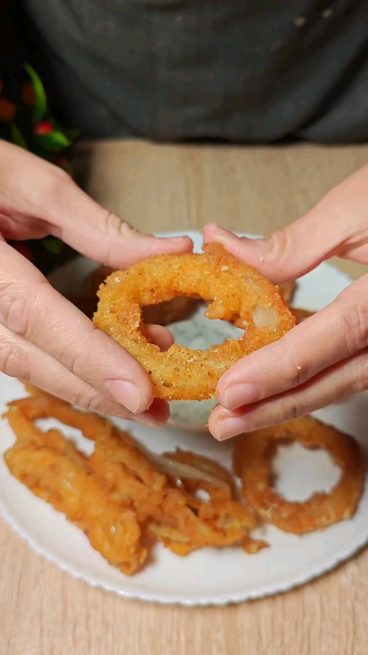Crispy Onion Rings😋