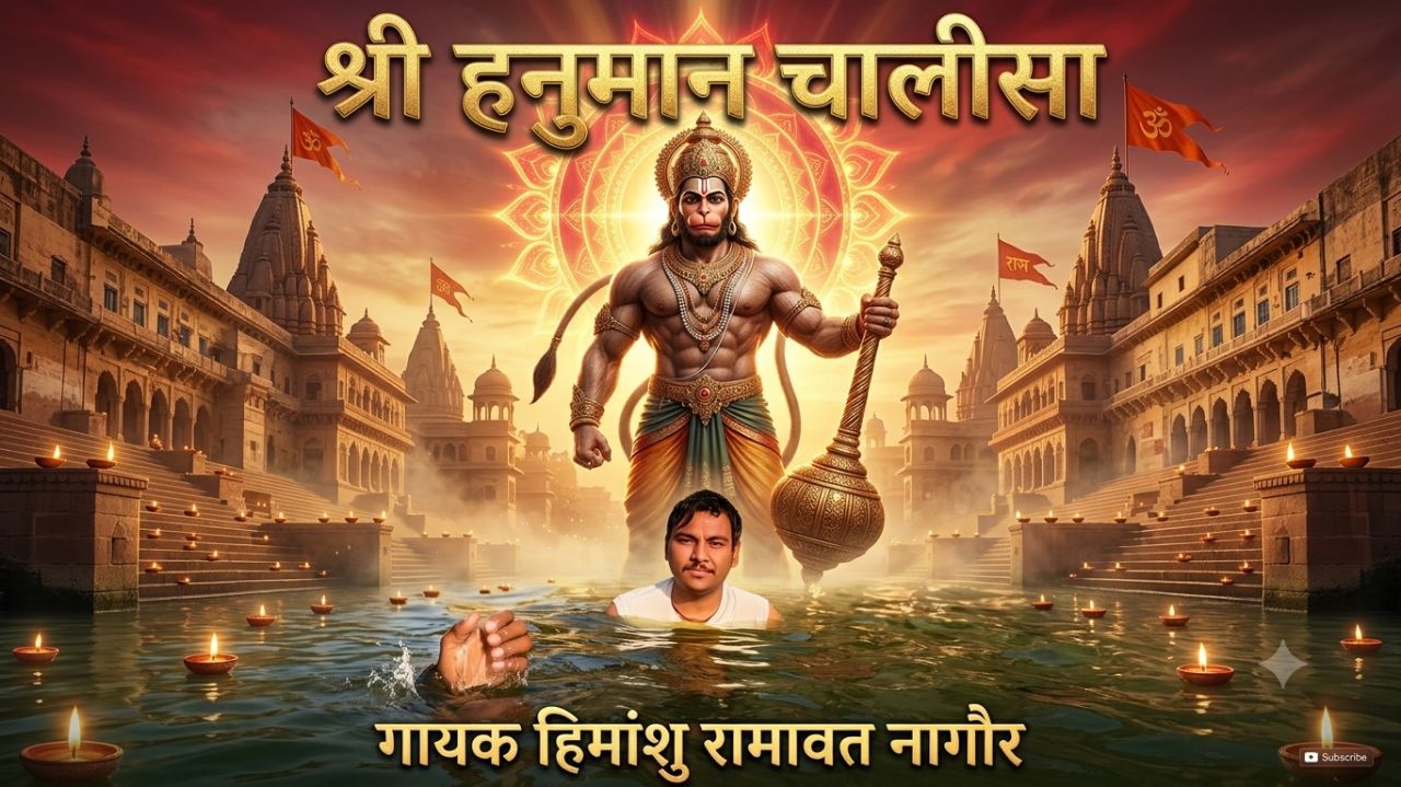 श्री हनुमान चालीसा 🚩 | Hanuman Chalisa | जय बजरंगबली | हिमांशु रामावत नागौर | New Bhajan 2026