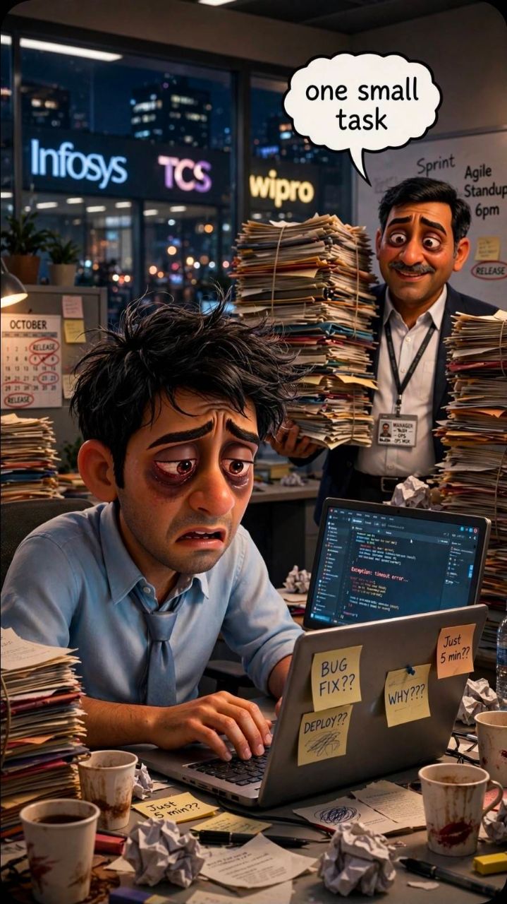 3% Hike, 300% Workload 😭 | Bangalore IT Appraisal Reality | AI Story