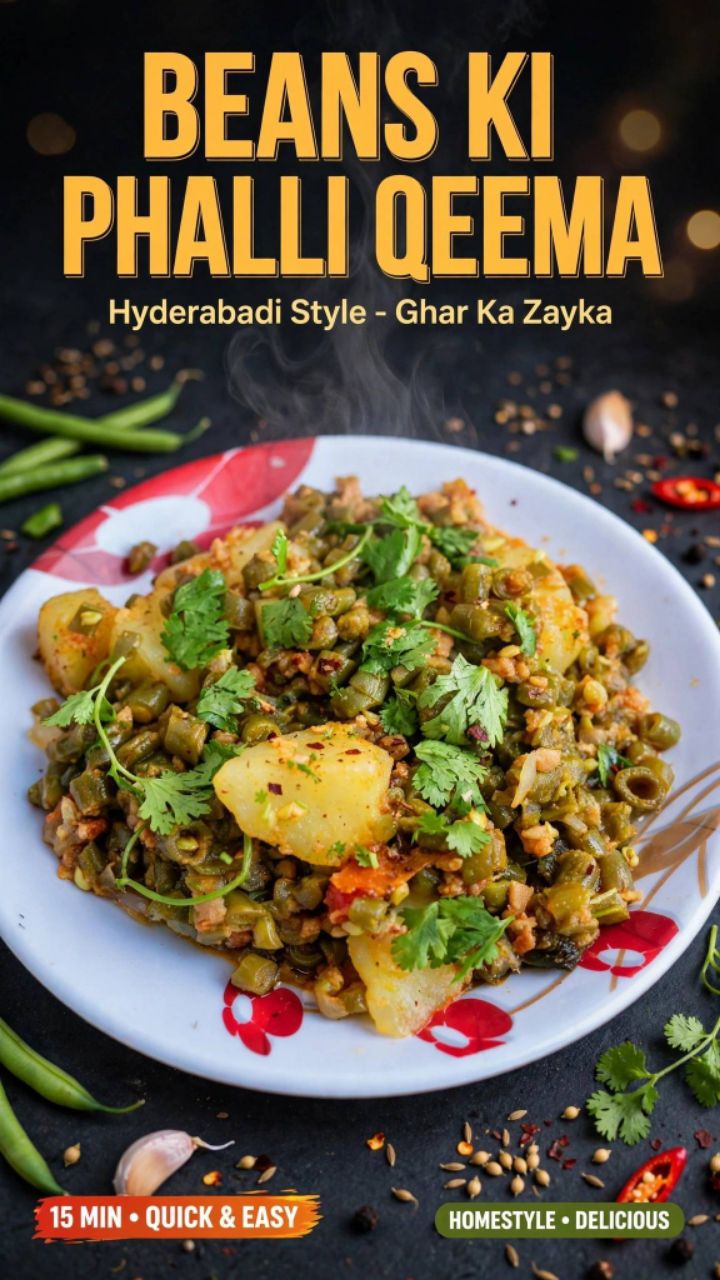 🥘 Beans Ki Phalli Qeema | Mazedaar Ghar Ka Desi Khana 😋🌿