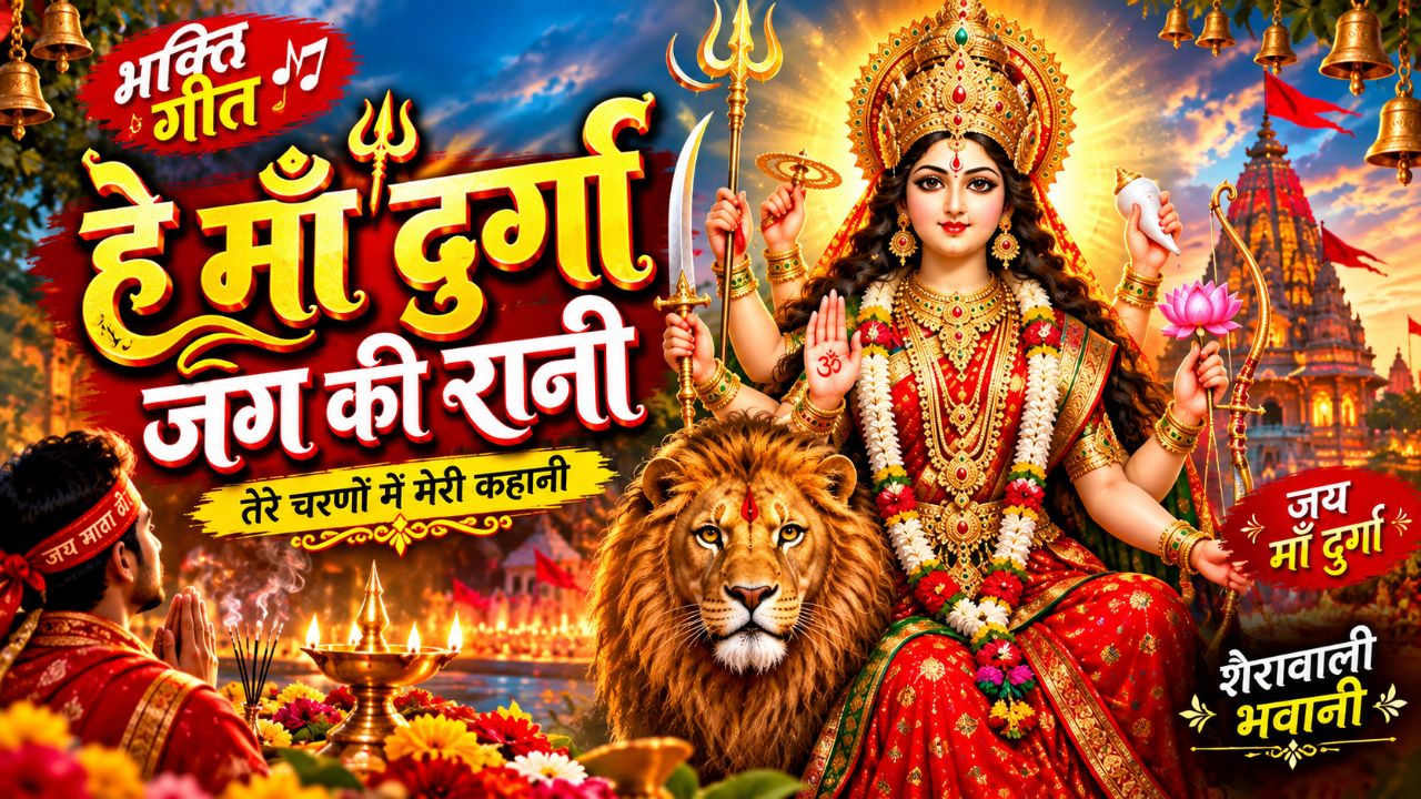 हे माँ दुर्गा 🙏 जग की रानी | New Hindi Mata Bhajan 2026 | Durga Maa Bhakti Song
