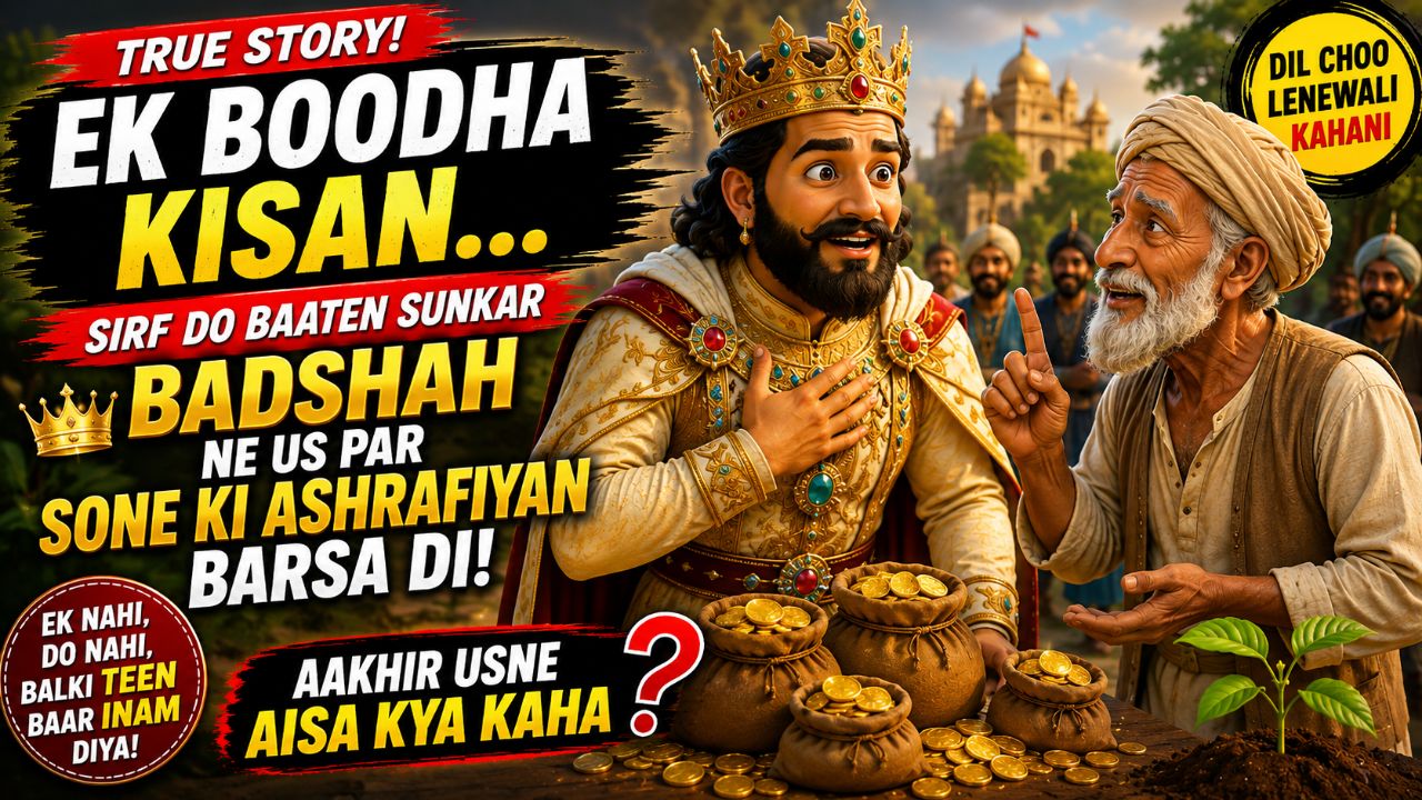 Naramdil Badshah aur budhe aadmi,,