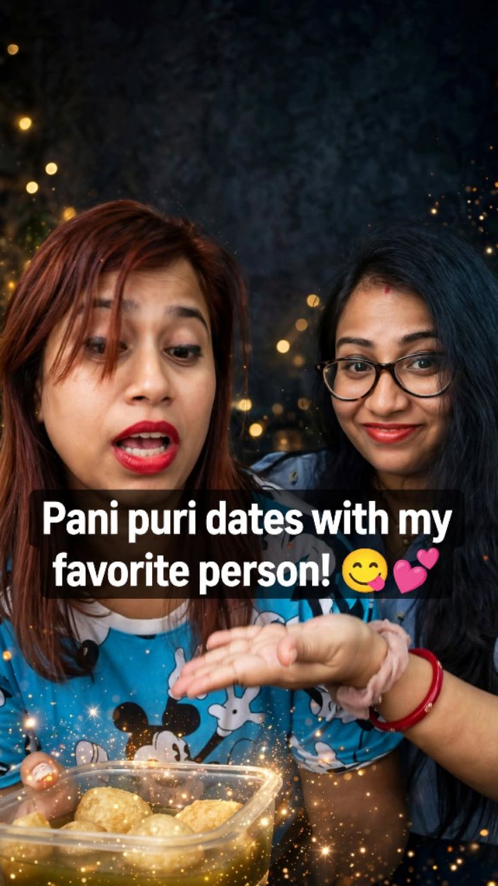 Friendship, food, and fun vibes! 🌸💖
