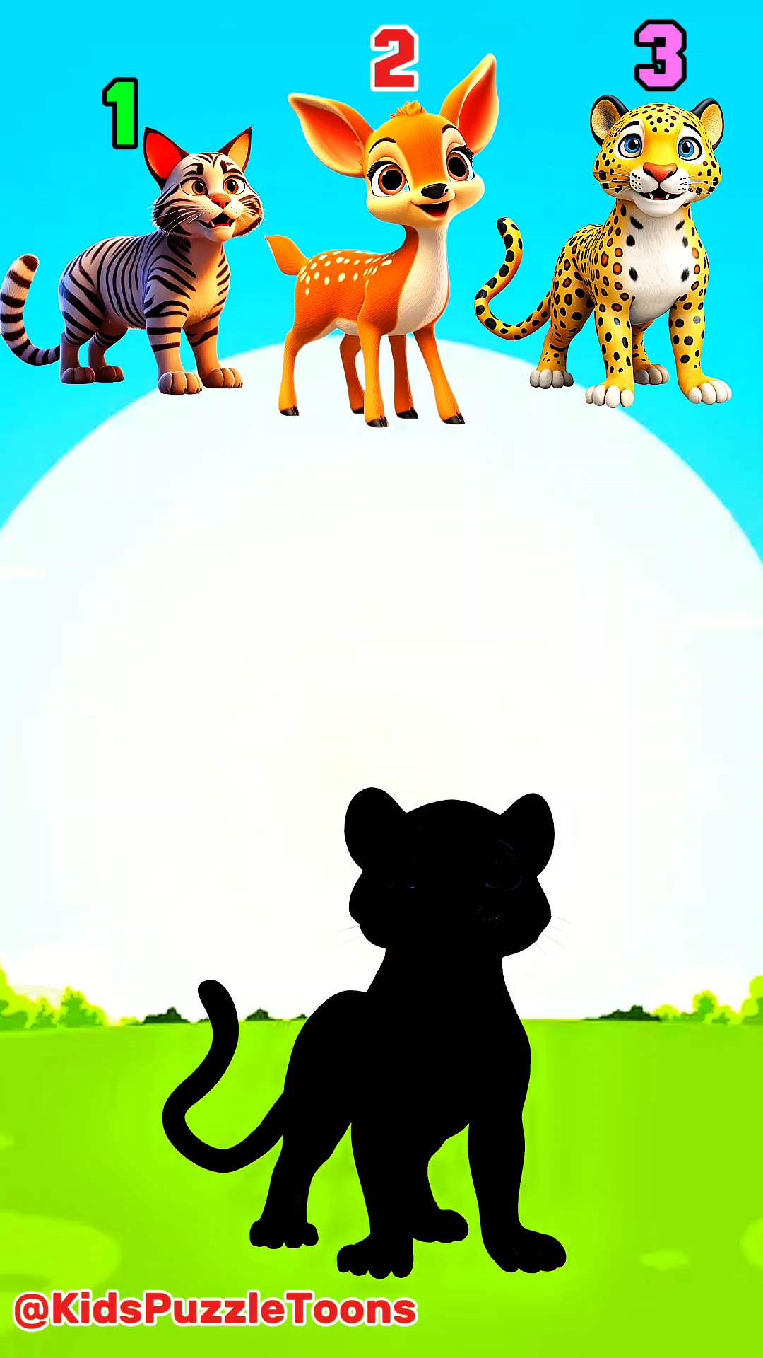 GUESS THE RIGHT ANIMAL!🐆 Guess The Right Animal | 3D Puzzle Game