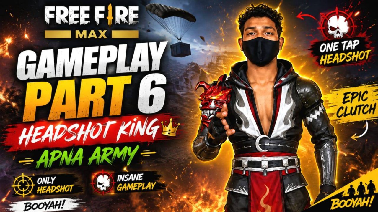 Free Fire Gameplay Headshot king apna army