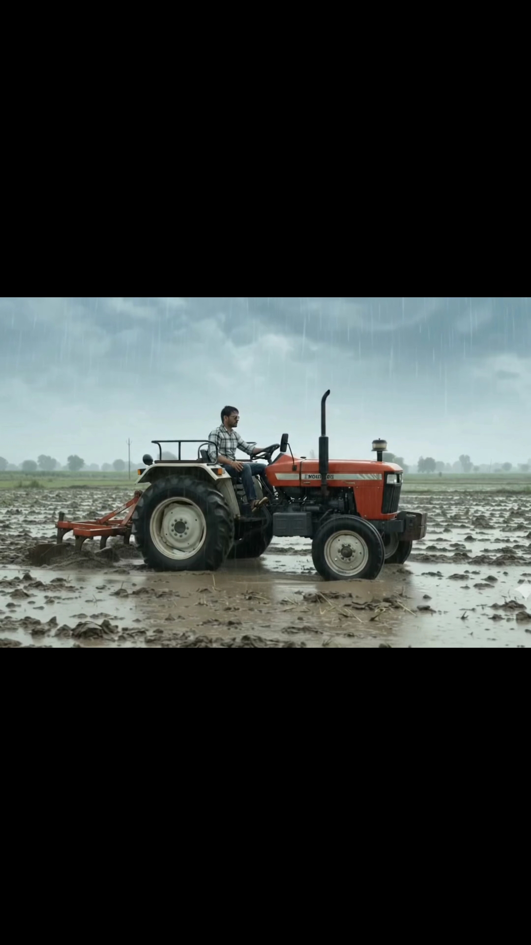 का ट्रैक्टर कीचड़ में बुरी तरह फँस गया 😱🚜