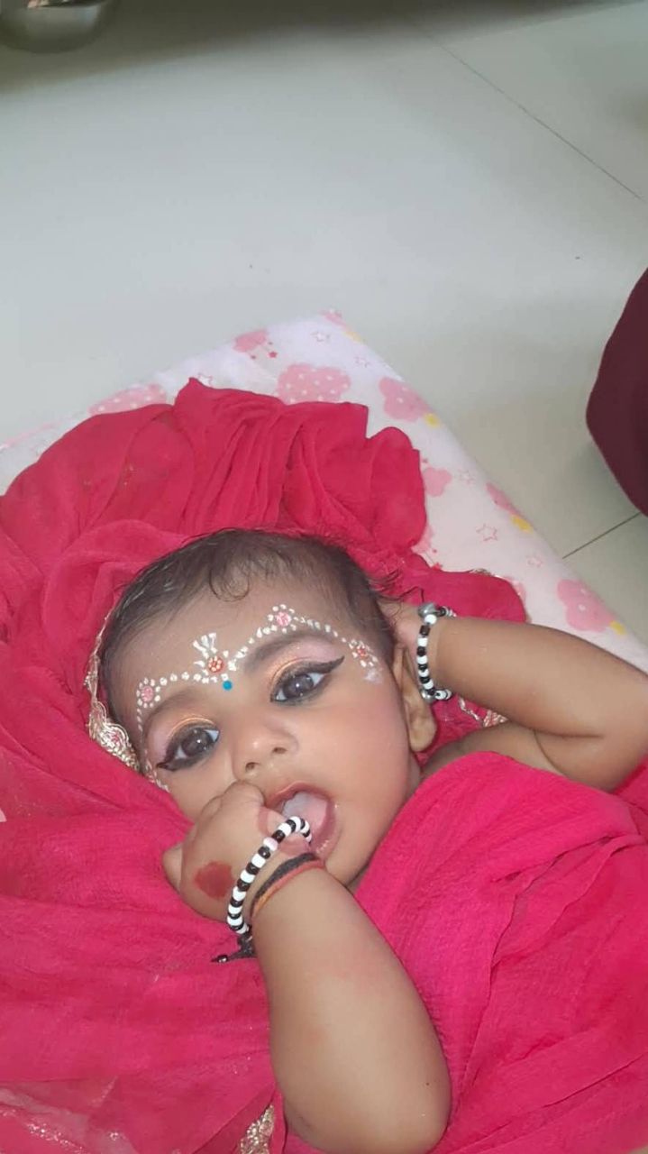 My cute 😍 💓 radharani