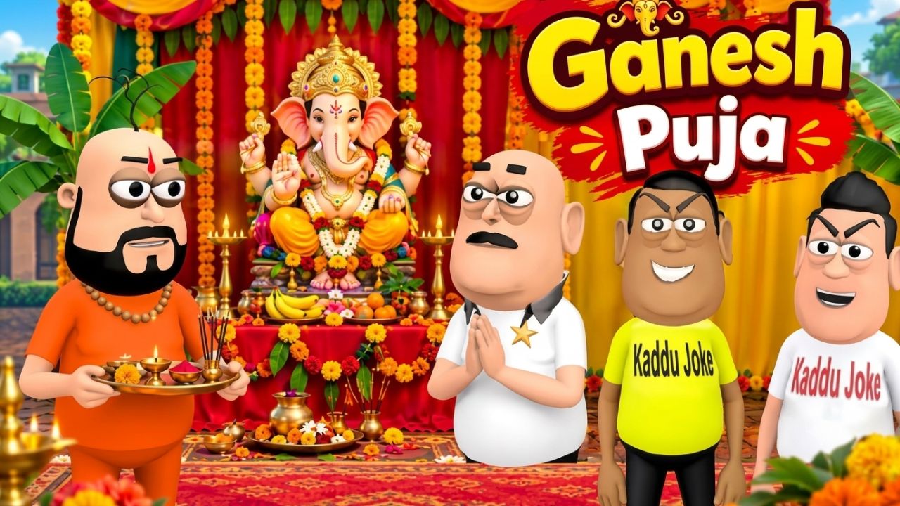 #kala #kaddu #comedy video ganesh pooja 🙏🙏🙏🙏🙏🙏