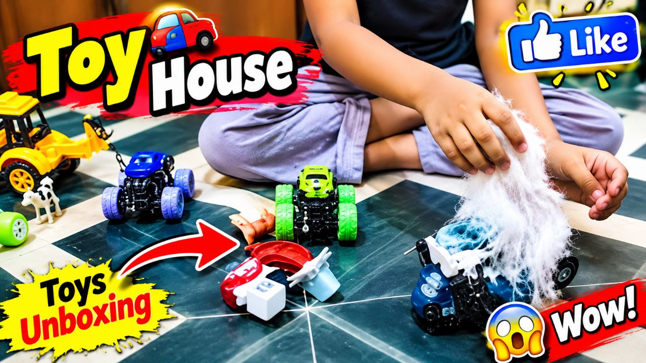 Toy Car vs Toy Car 🚗🔥 | कौन जीतेगा Mega Challenge? | Toy House