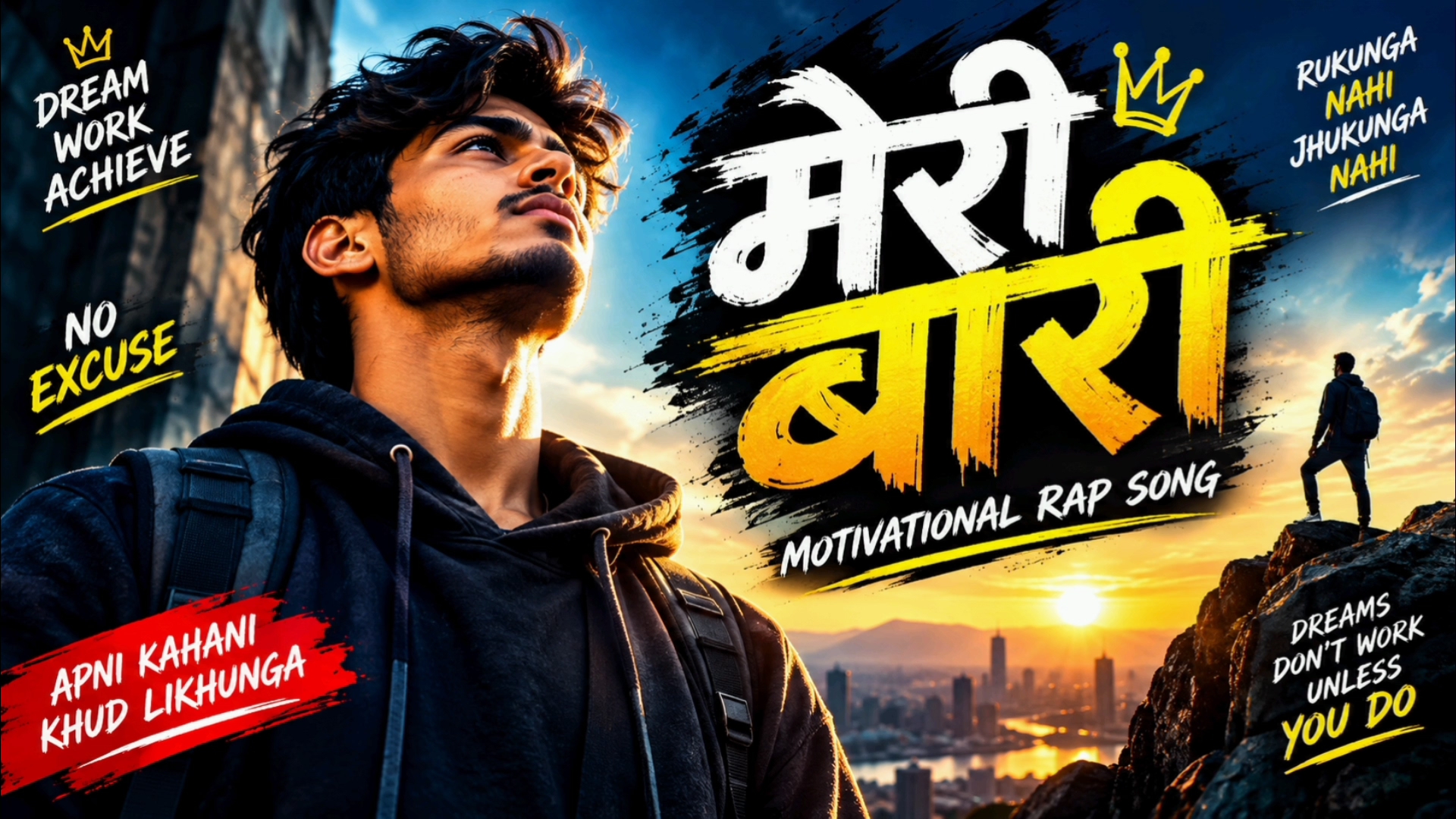 मेरी बारी | Motivational Rap Song | Never Give Up | Powerful Hindi Motivation 2026