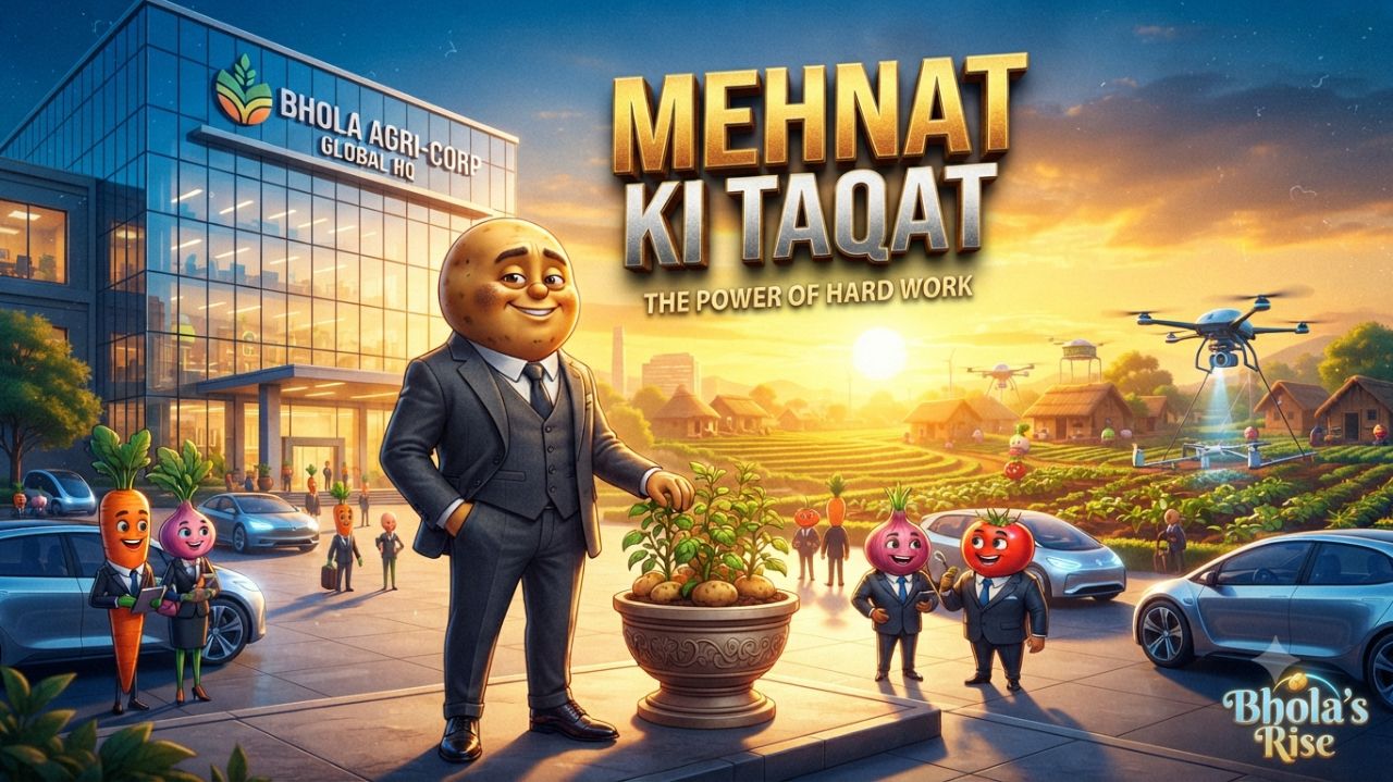 मेहनत की ताकत: एक गरीब आलू की सफलता की कहानी#MehnatKiTaqat #AaluKiKahani #InspirationalStory