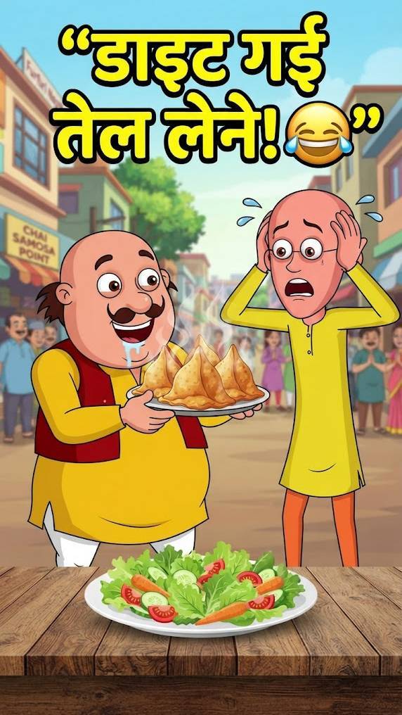 डाइट गई तेल लेने