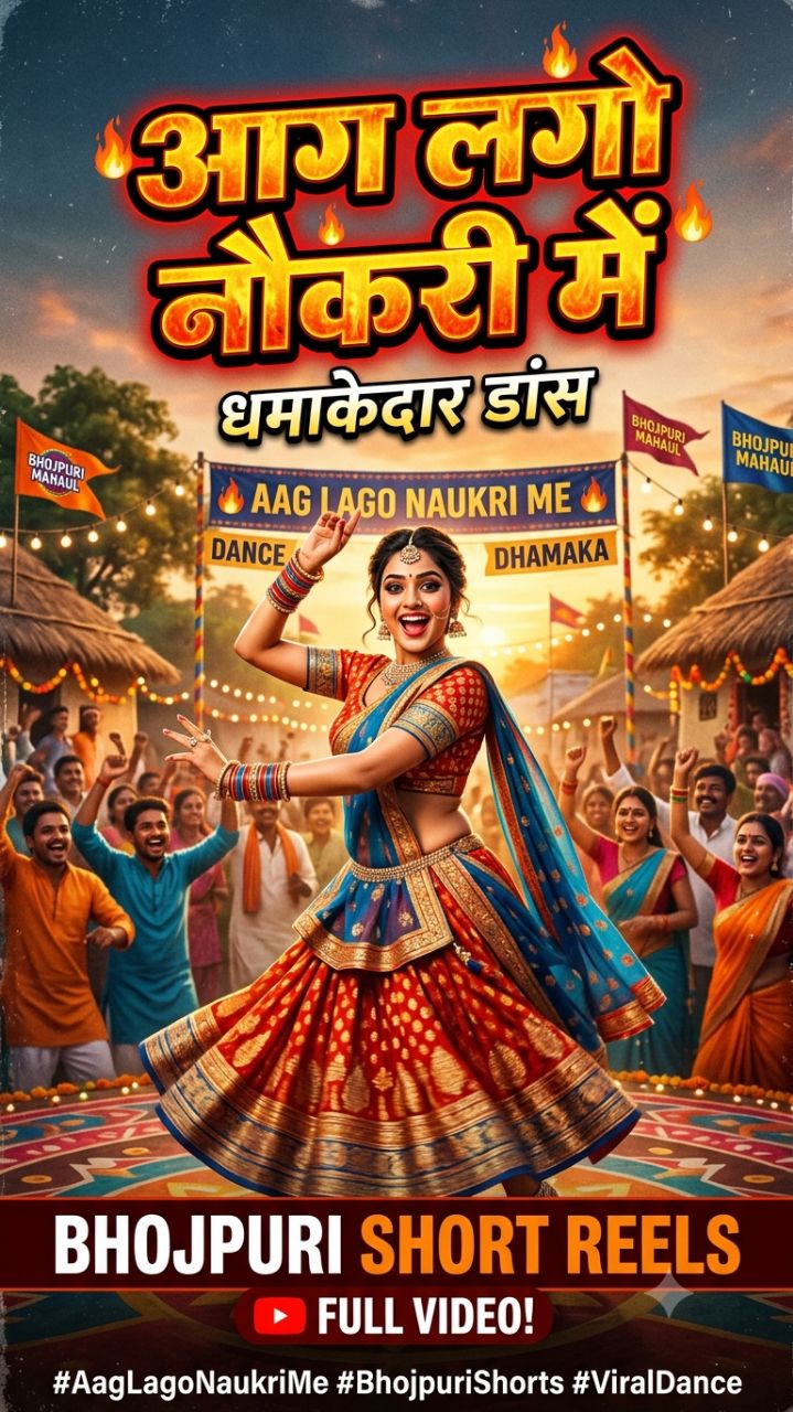 Dance video!! Aag Lago noukri me!! Short reels