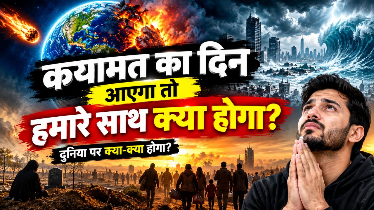 कयामत के दिन क्या होगा? 😱 जब दुनिया खत्म होगी तब हमारे साथ क्या होगा? #SHANUKASAFAR