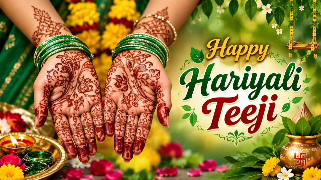 Happy Hariyali Teej festival