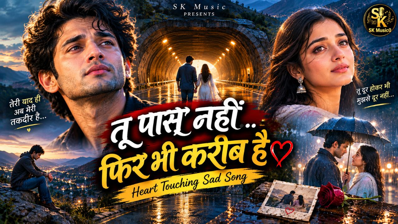 Tu Paas Nahi Fir Bhi Kareeb Hai - Heart Touching Hindi Sad Song | Emotional Status