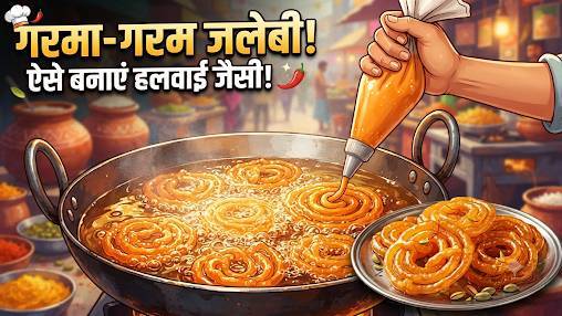 AI Cooking: Making Mouth-Watering Hot Jalebis! 🤤