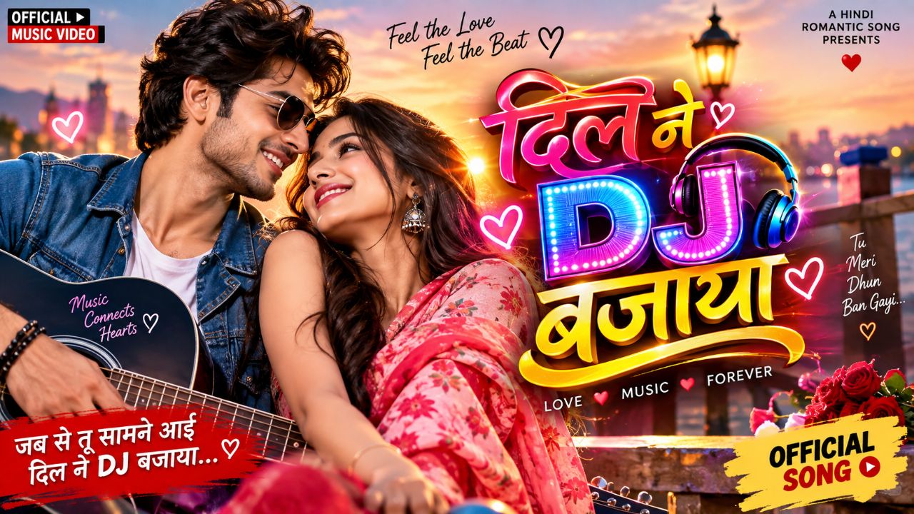 दिल ने DJ बजाया ❤️ | New Bollywood Romantic Song 2026 | Hindi Love Song | Official Music Video