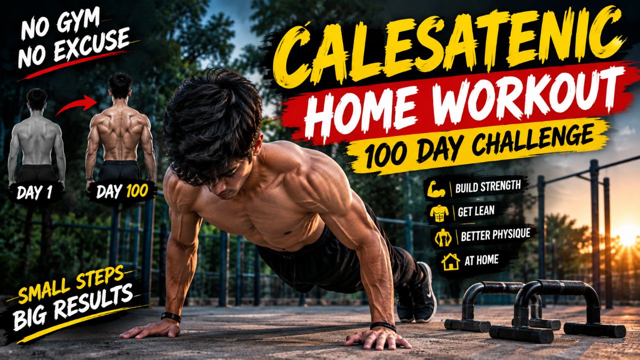 100 DAY CELLENG FOR CALISTHENICS BODY HOME WORKOUT 100 DAY
