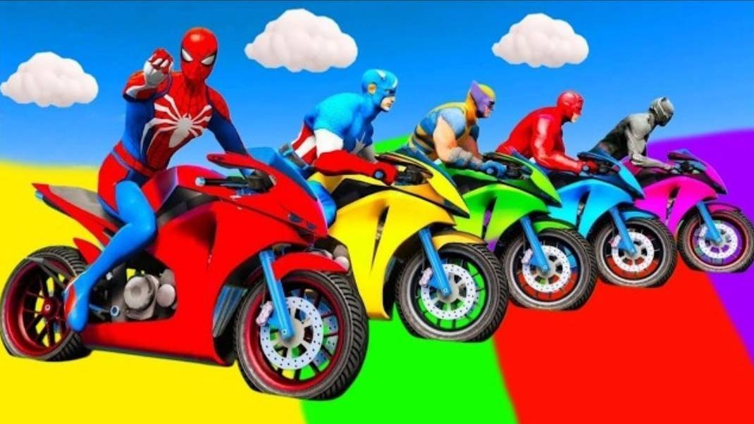 Spider-Man الرجل العنكبوت انقاذ باتمان Rescue batman vs iron man vs venom funny Game GTA 5 superhero
