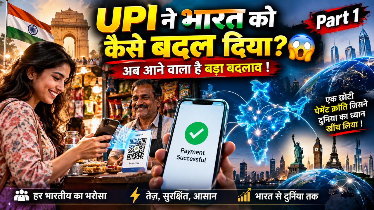 UPI की वो कहानी जो हर भारतीय को जाननी चाहिए! 🇮🇳 | Part 1 @AaluKiKahaniyan143