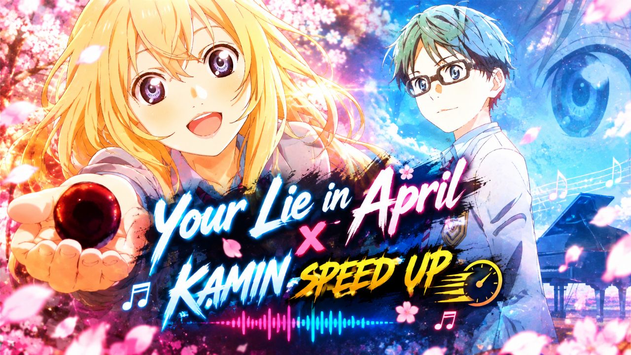 Your lie in April x kamin speed up
