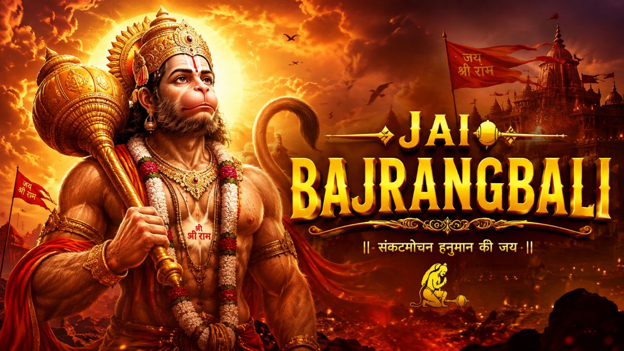 🚩 Jai Bajrangbali | जय बजरंगबली | Hanuman Bhakti Song | संकटमोचन हनुमान भजन | Jai Shree Ram 🙏