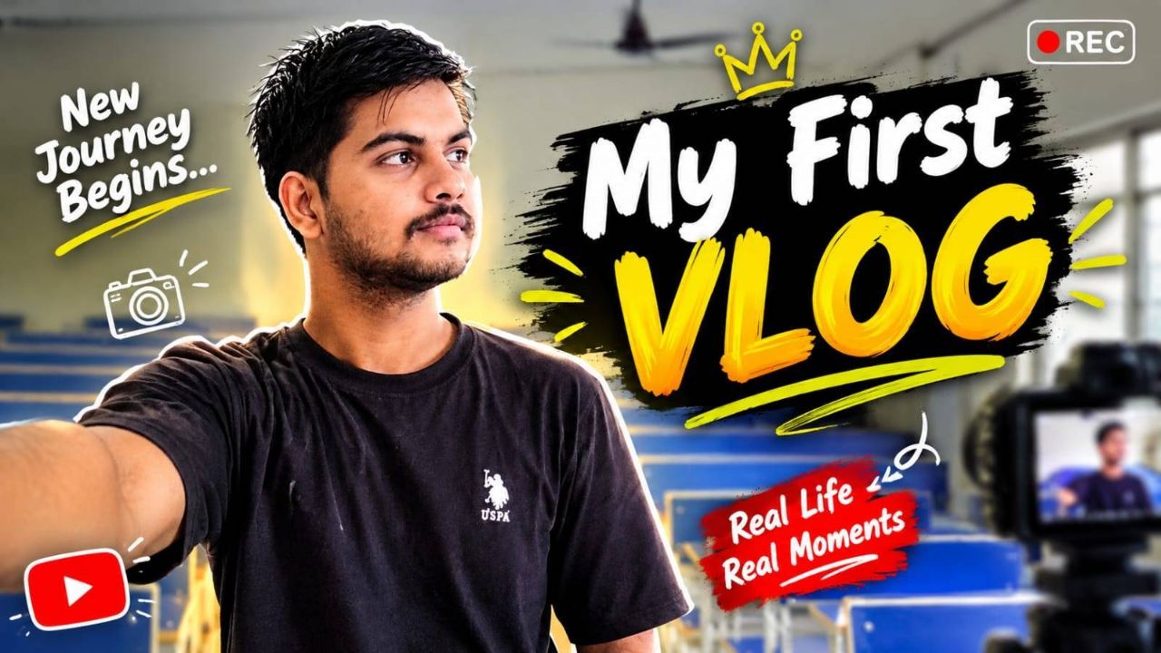 My First Vlog ❤️ | New Journey Begins… | Real Life Real Moments | Vlog #1