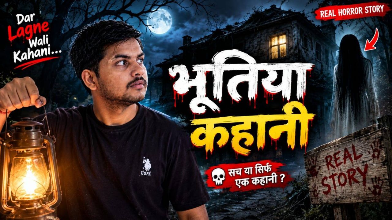 भूतिया कहानी 👻 | रात के अंधेरे में जो हुआ वो डरावना था 😱 | Horror Story in Hindi
