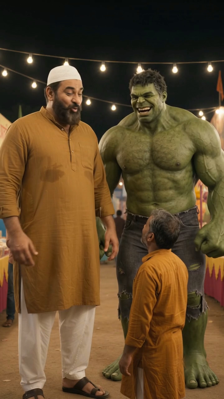 Hulk vs Desi Man: मेले के मालिक को दिया भारी हर्जाना! 🤣💥