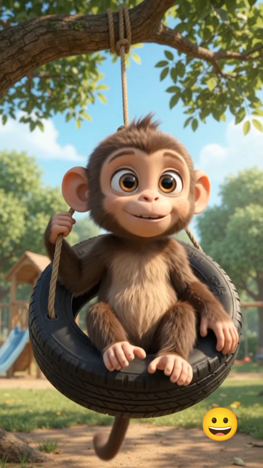 Monkey Likes To Swings | Animal Dance Party | Nursery Rhymes & Kids Songs