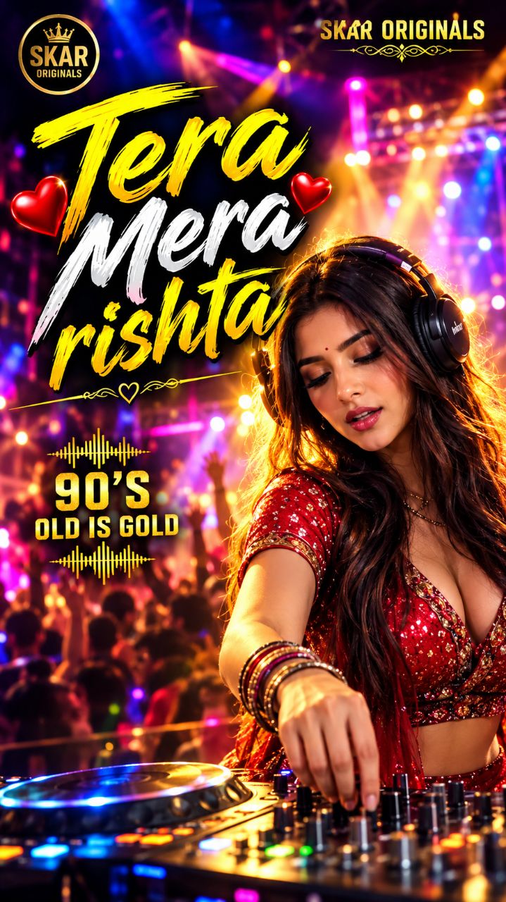 Tera Mera Rishta ❤️ 90s Romantic Love Song 2026 SKAR Originals #Shorts