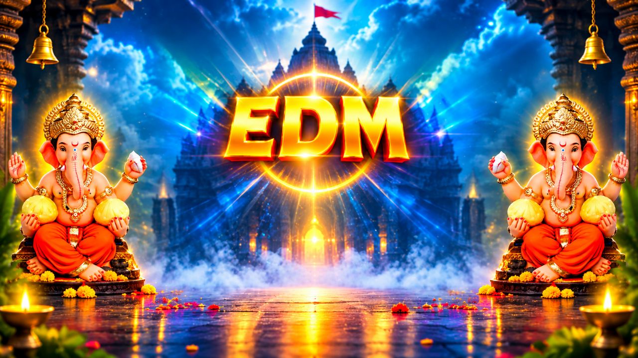Ganesh Ji EDM 2026 🔥 Ganpati Bappa Morya DJ EDM Mix | Ganesh Chaturthi EDM Song  Harishchandra EDM